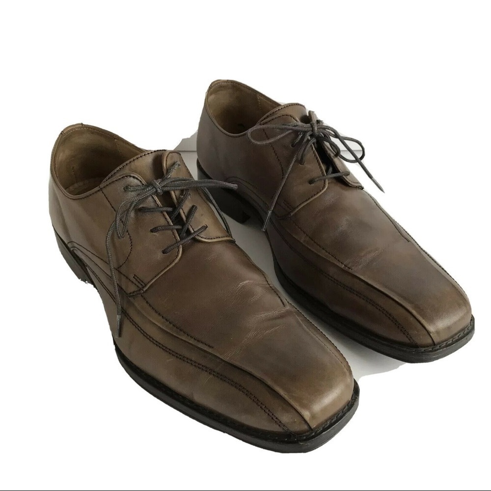 Johnston & Murphy 20-6460 Brown Leather Loafers